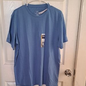 George Men's Classic Blue Short Sleeve Tee